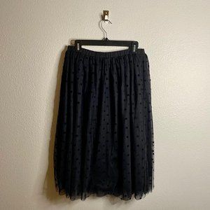 Tulle Black Skirt